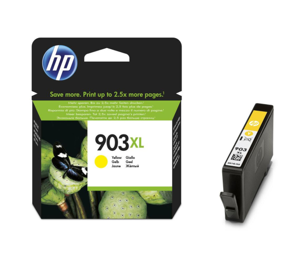 Tusz HP 903XLY Yellow 825str. T6M11AE - 307889 - zdjęcie